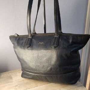 Bally Dark Leather Tote